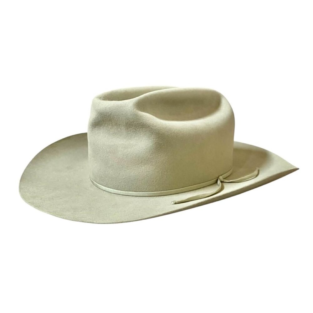 Stetson Open Road Royal De Luxe Silverbelly Fur Felt Hat Western Charm Iconic - Picture 6 of 14